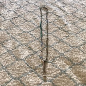 Chan Luu long beaded necklace